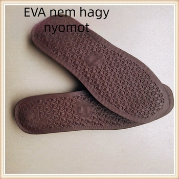 EVA meleg talpbetét cipőkhöz, csúszásmentes, kopásálló, alkalmas meleg és vászon cipőkhöz, méretek 36–46