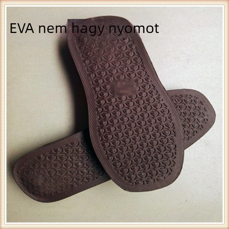 EVA meleg talpbetét cipőkhöz, csúszásmentes, kopásálló, alkalmas meleg és vászon cipőkhöz, méretek 36–46