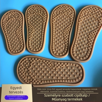 Puhán gumi talpú cipők babáknak és gyerekeknek, PVC talpú sportcipőknek és mokaszinoknak, csúszásmentes és kopásálló