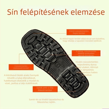 Téli uniszex kézzel szőtt pamut papucs PVC talppal, csúszásmentes és kopásálló