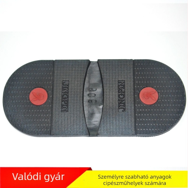 Cipő sarok anyag – természetes gumi, kopásálló, csúszásmentes; megfelelő bőr, casual, meleg és munkás cipőkhöz