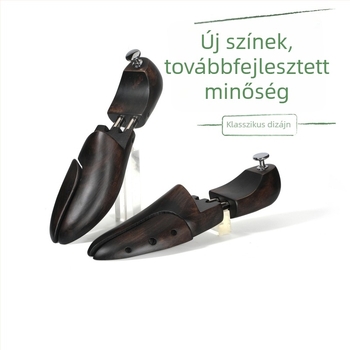 Állítható tömörfa cipőstretcher/last, két színben, anti-gyűrődés dizájn
