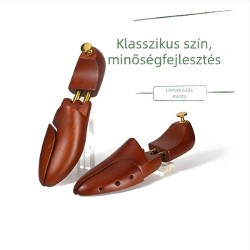 Állítható tömörfa cipőstretcher/last, két színben, anti-gyűrődés dizájn