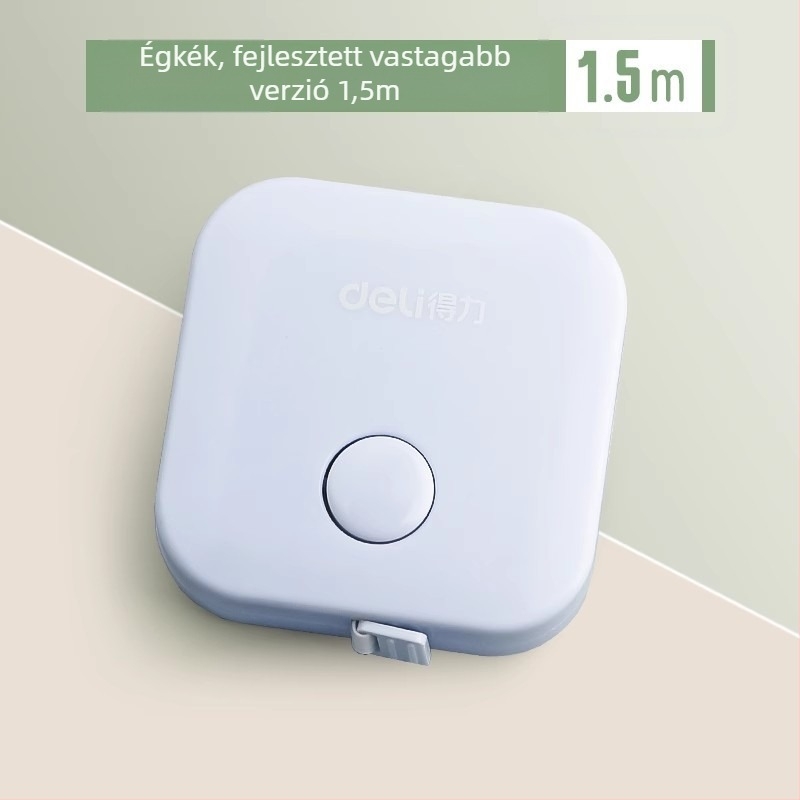 Deli mini mérőszalag – műanyag, hordozható derék- és magasságmérésre, modellek 79650, 79651, 8214, 79652, mérési tartomány 150 cm-ig