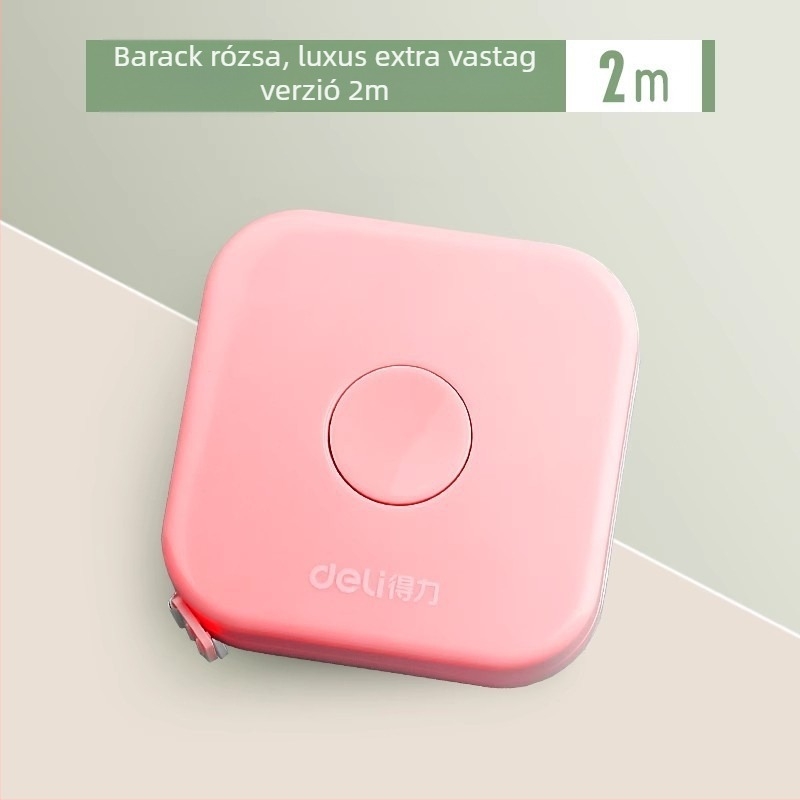 Deli mini mérőszalag – műanyag, hordozható derék- és magasságmérésre, modellek 79650, 79651, 8214, 79652, mérési tartomány 150 cm-ig