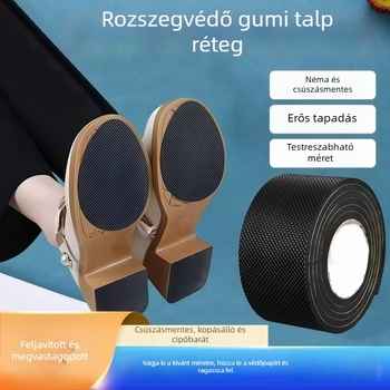Öntapadós EVA talptapasz csúszásgátló betétek – modell: csúszásmentes talpbetétek; alkalmas sportcipőkre, bőrcipőkre, csizmákra, papucsokra és más lábbelikre; stílus: gördülő, elegáns mindennapi használathoz; márka Zhengyan