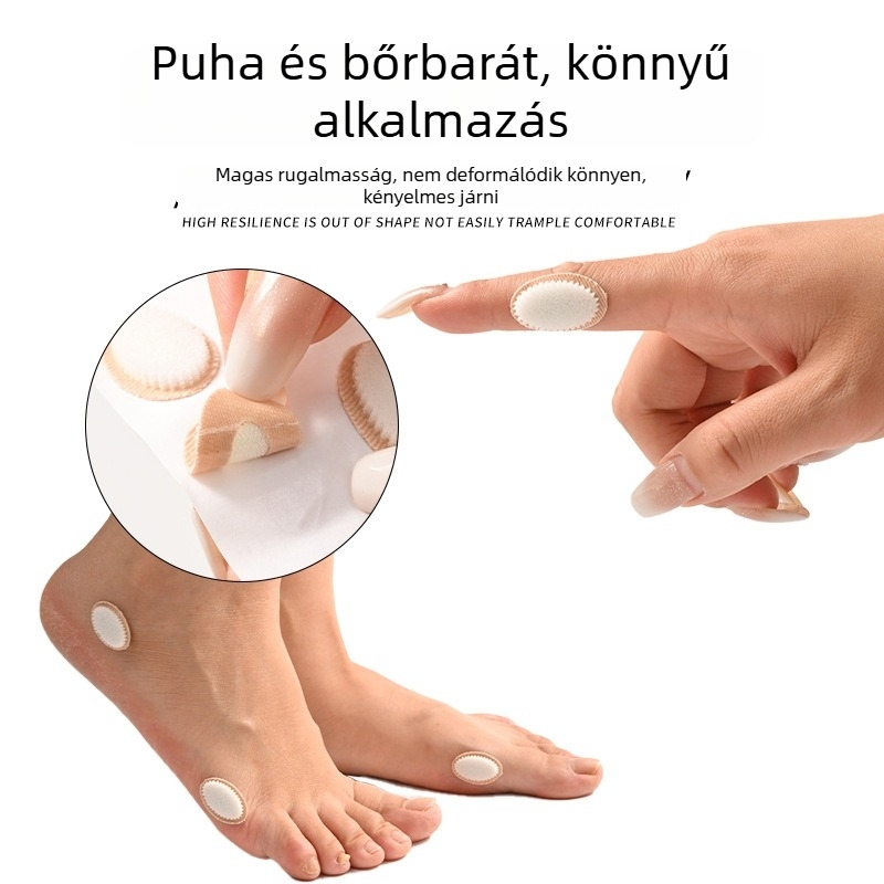 Ovális habos sarok- és talppatch, anti-dörzsölés, mind az évszakokra, magas sarkú cipőkhöz, kód Hxb-168