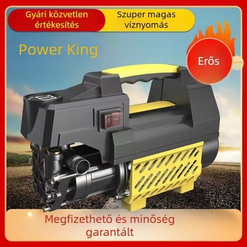 Black Cat ultramagasnyomású autómosó, 220V/110V, hordozható otthoni tisztító gép, 1000W, max nyomás 8 MPa, max áramlás 8 MIN
