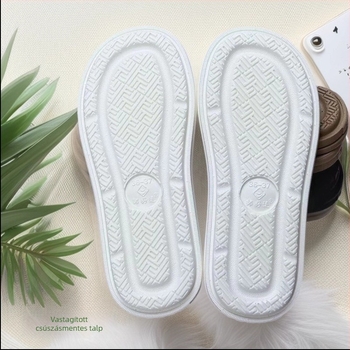 DIY papucs PVC talp – extra széles és extra vastag, csúszásmentes, kopásálló, puha és csendes