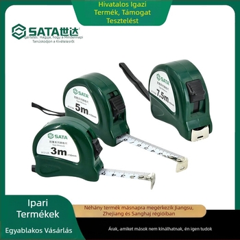 Stanley acél mérőszalag, 1. osztályú precizitás, kopásálló és ütésálló