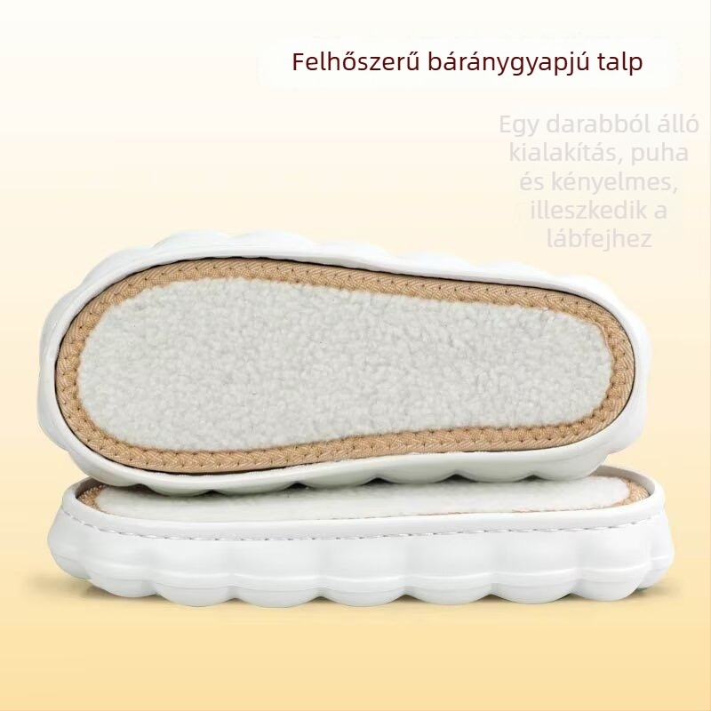 EVA papucs talp készlet - kézzel készített horgolt papucsokhoz