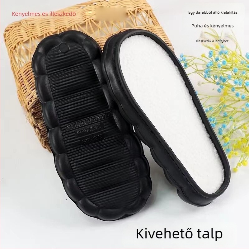 EVA papucs talp készlet - kézzel készített horgolt papucsokhoz