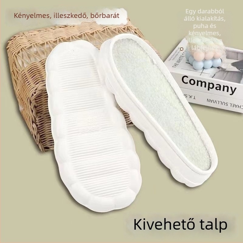 EVA papucs talp készlet - kézzel készített horgolt papucsokhoz