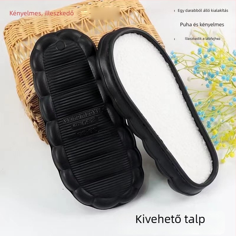 EVA papucs talp készlet - kézzel készített horgolt papucsokhoz