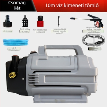 T01 rézmag motorú autómosó – háztartási magasnyomású mosó, 100 bar, 220V, 1800W (3200W csúcs), max. áramlás 12 L/min