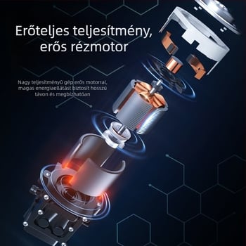 Sten ST-6 Vezeték nélküli autómosó, hordozható magasnyomású vízfej Li‑ion akkumulátorral; 21V, 240W, max nyomás 3 MPa, max áramlás 3 L/min, súly 1,9 kg