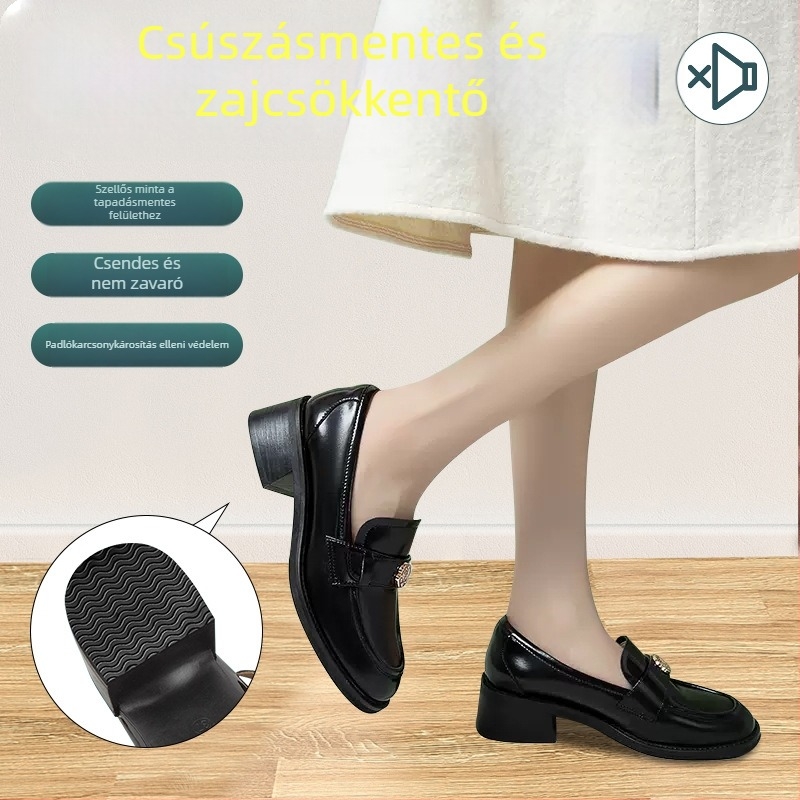 Talp anti-slip kopásálló ragasztó patch – hálós mintázat stílus, gumi, modell 6084-012gh