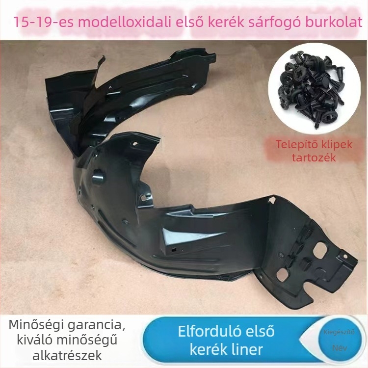 Műanyag sárvédő Fengfan első kerékhez, stil levéllemez belső elválasztóval