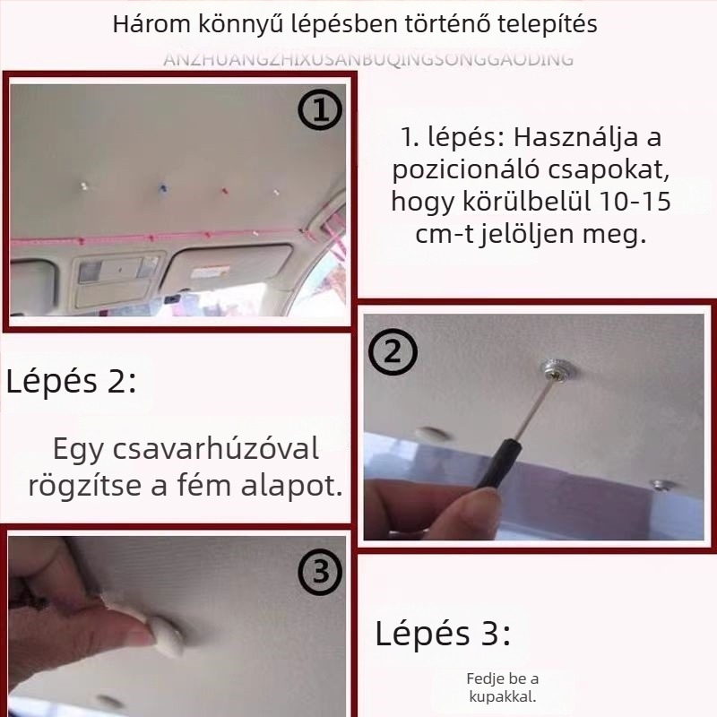 Fengmiao 085 autó tető belső kárpit javító csat általános modellekhez