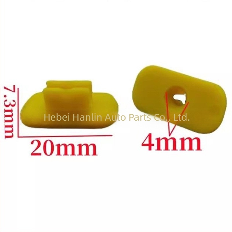 Hanlin Tetőpanel rögzítő klipsz Tesla Model 3 és Model Y számára, nylon műanyag, modellek 1106827-00-C és 110682700C