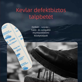 Kevlar anti-perforációs talpbetét munkavédelmi lábbelikhez