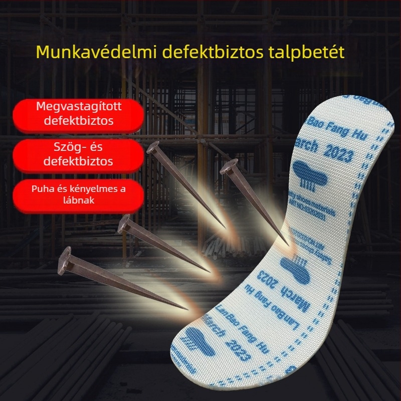 Kevlar anti-perforációs talpbetét munkavédelmi lábbelikhez