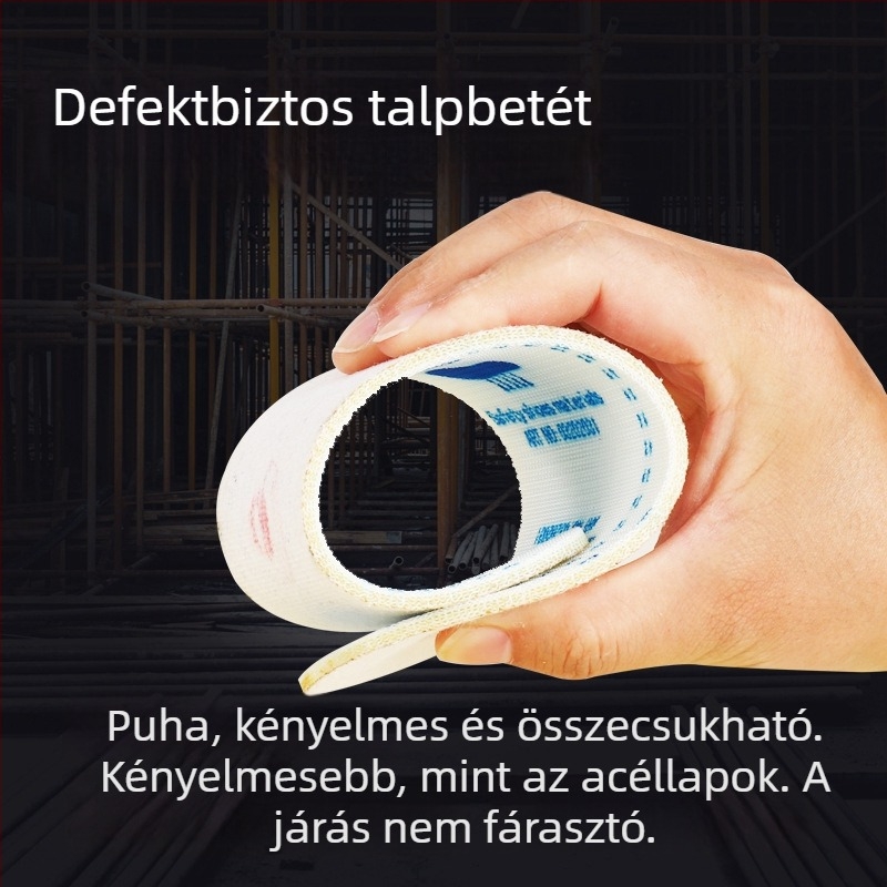 Kevlar anti-perforációs talpbetét munkavédelmi lábbelikhez