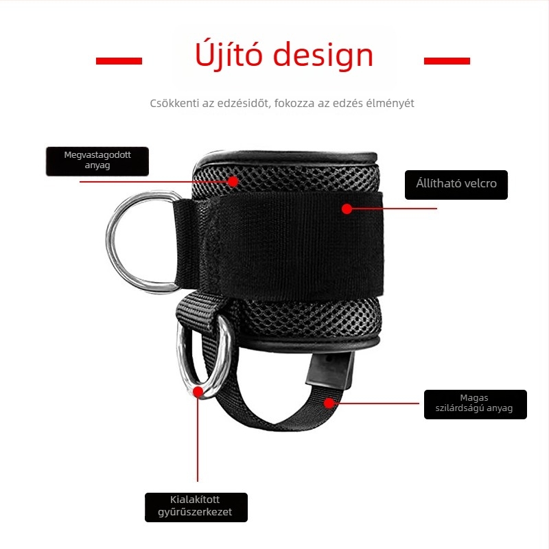 Bokatámogató edzéseszköz A20 – részleges támogatás, rugalmas nyomás, ideális a fitneszhez