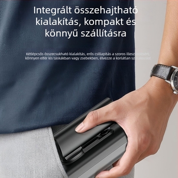 Vezeték nélküli magasnyomású autómosó pisztoly, összecsukható kialakítással, modell NJ-HE, cikkszám 1803, ABS test, nettó tömeg 1,3 kg, áramlás 17A