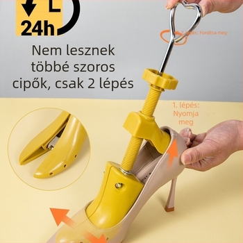 Cipőtágító eszköz – Modell 985, alkalmas vászon cipőkhöz, univerzális nyújtó eszköz a szélesség és hossz növeléséhez