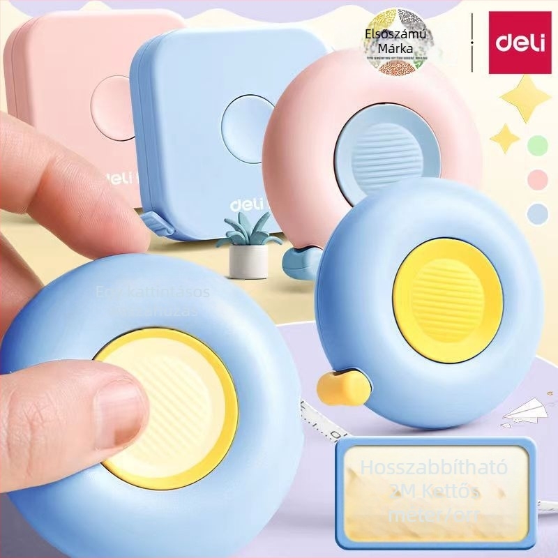 Deli 79650 mérőszalag — rugalmas mérőszalag, egyedi csomagolás