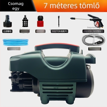 Jierson hordozható autómosó, 220V, 3000W, otthoni használatra, magasnyomású