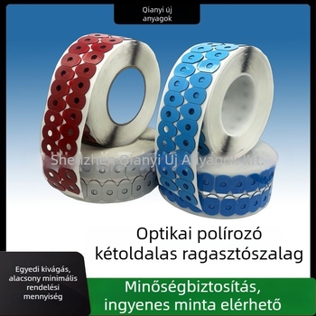 Lencse csiszolásához csúszásmentes ragasztószalag - PE, 0,8 mm, magas hőmérsékletű ragasztó, -20–150°C, üveg kötéséhez