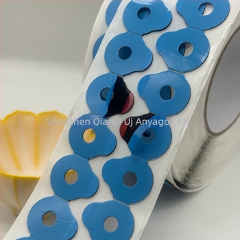 Lencse csiszolásához csúszásmentes ragasztószalag - PE, 0,8 mm, magas hőmérsékletű ragasztó, -20–150°C, üveg kötéséhez