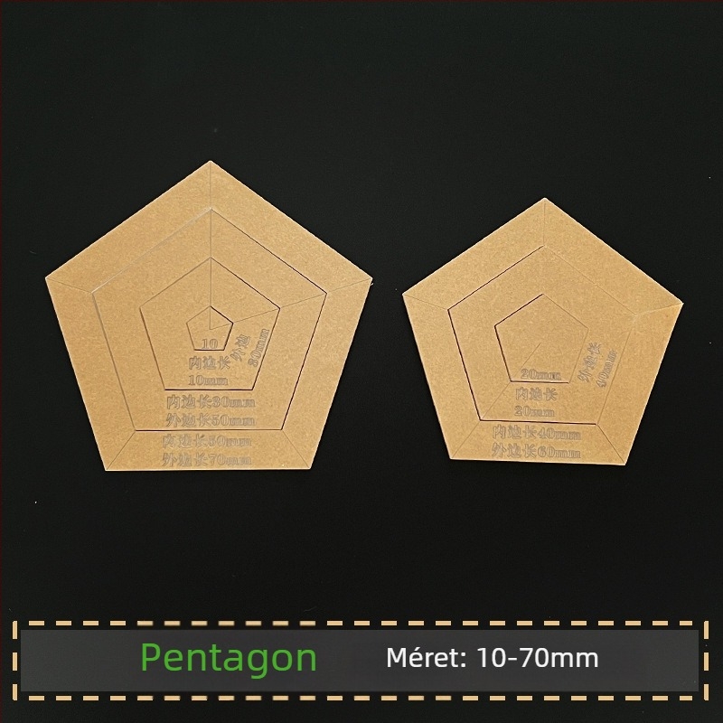 Sashiko hímzés sablon kerek és négyzet alakú pohár alátétekhez; akril vonalzó; patchwork jelölő eszköz; Nagymama kertjének illusztrációja