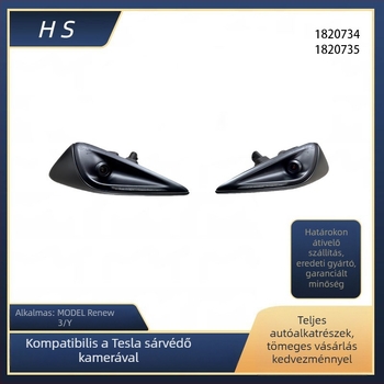 Handis Fenderkamera Tesla Model 3/Y-hoz (Model Refresh 3/Y) – Műanyag, Alkatrész számok 1820734 és 1820735