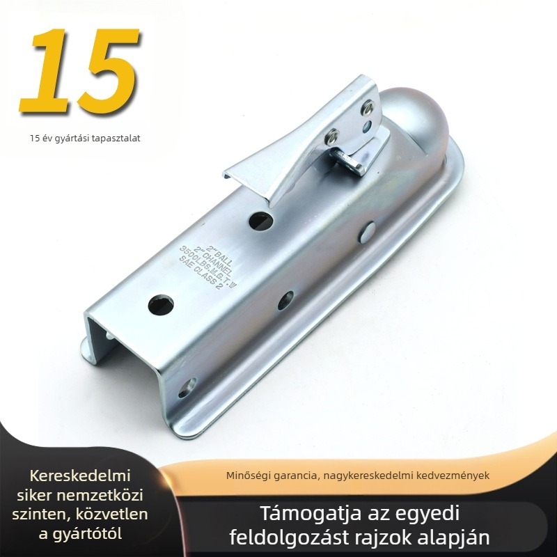 Hátsó lökhárító módosító készlet – vontatókupak és csatlakozó kar, acél, általános modellekhez, OEM-támogatás