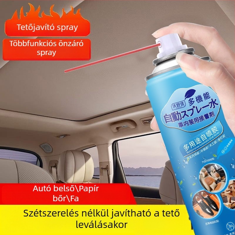 Többcélú belső autó spray ragasztó a plafon textil leválása javítására; testreszabható feldolgozás; Wohaojia márka; saját márka támogatása