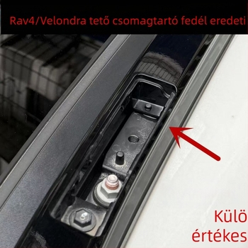 RAV4 tetőcsomagtartó fedőlemez – LT márka, RE2RE1RE4 modell, műanyag, 7A-003, 2020-2025