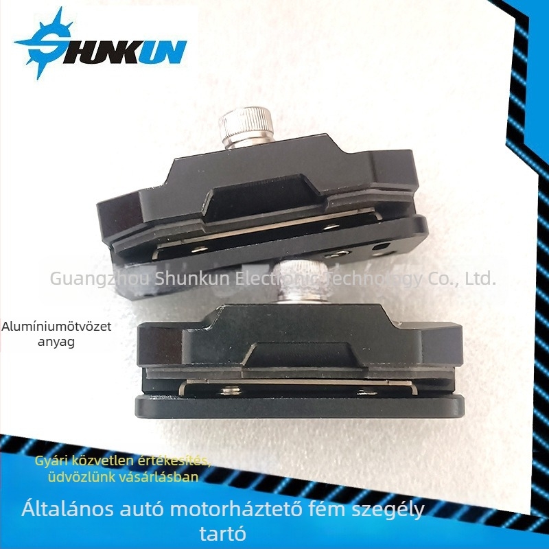 Autó motorháztető éléhez tartó keret munka fényhez, alumínium ötvözet, univerzális, modell YQGJSZJ, Shunkun Electronics, testreszabható feldolgozás