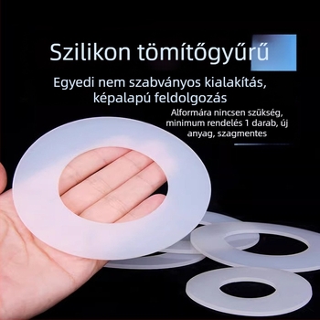 Szilikon EVA talpbetét – csúszásmentes, kör- és négyszögletes kivágott formák, öntapadós Velcro-val