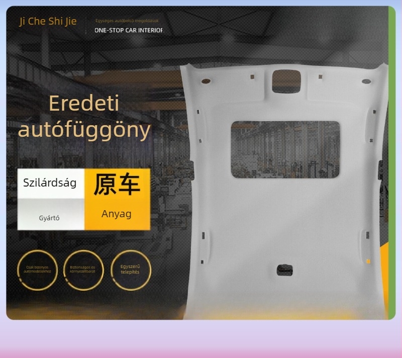 Személyautó belső tető burkolat felújításra, kompatibilis a Chery Qiyunfengdel, márka Win the world