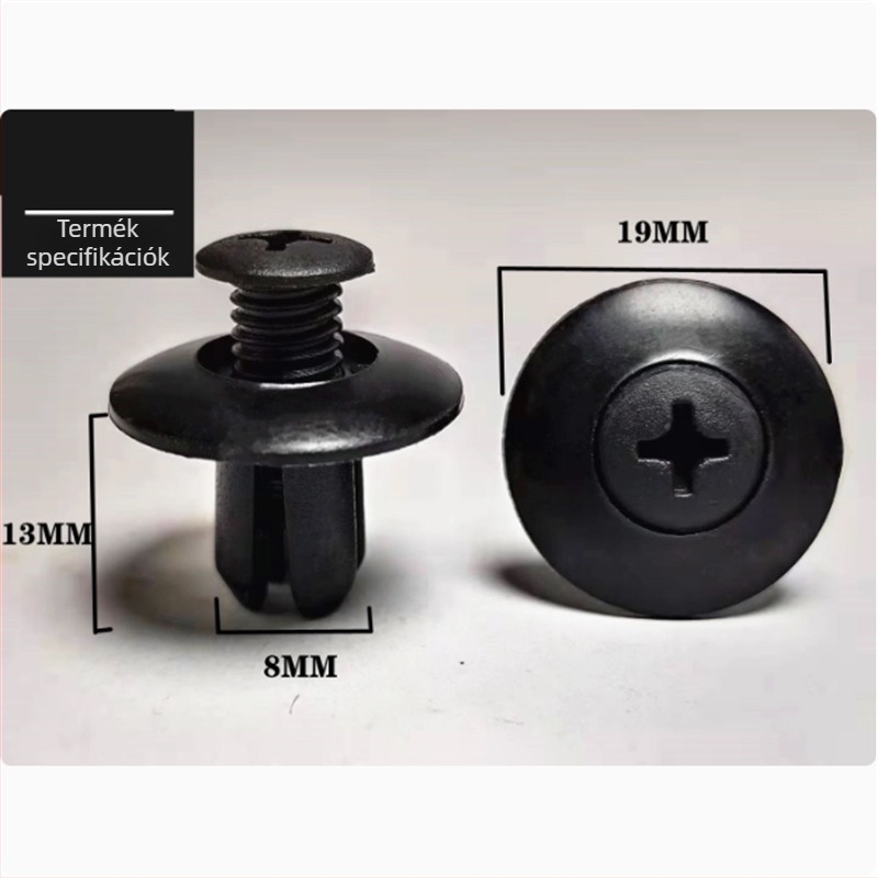 8mm-es tágítócsavaros bilincs általános modellhez; PP műanyag; általános kompatibilitás; termékkód: 8mm expansion screw buckle