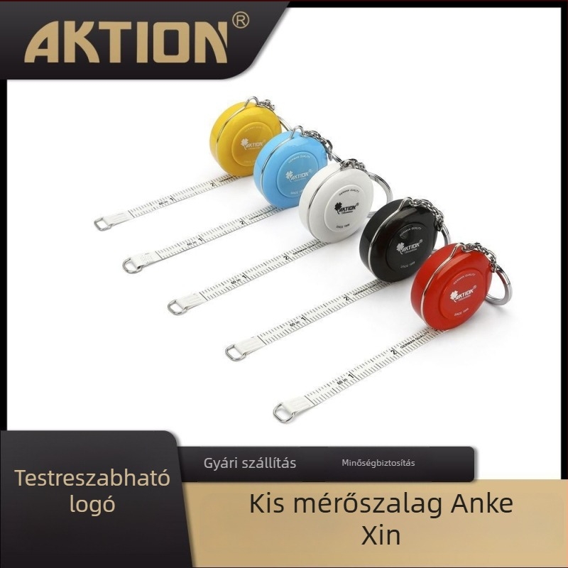 AKTION Ruhamérő szalag, kihúzható PU anyagból, 150 cm hatótávolság