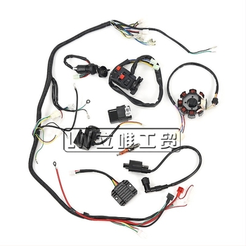 ATV kábelköteg és kapcsoló-összeszerelés CG125/150/250cc - 12V