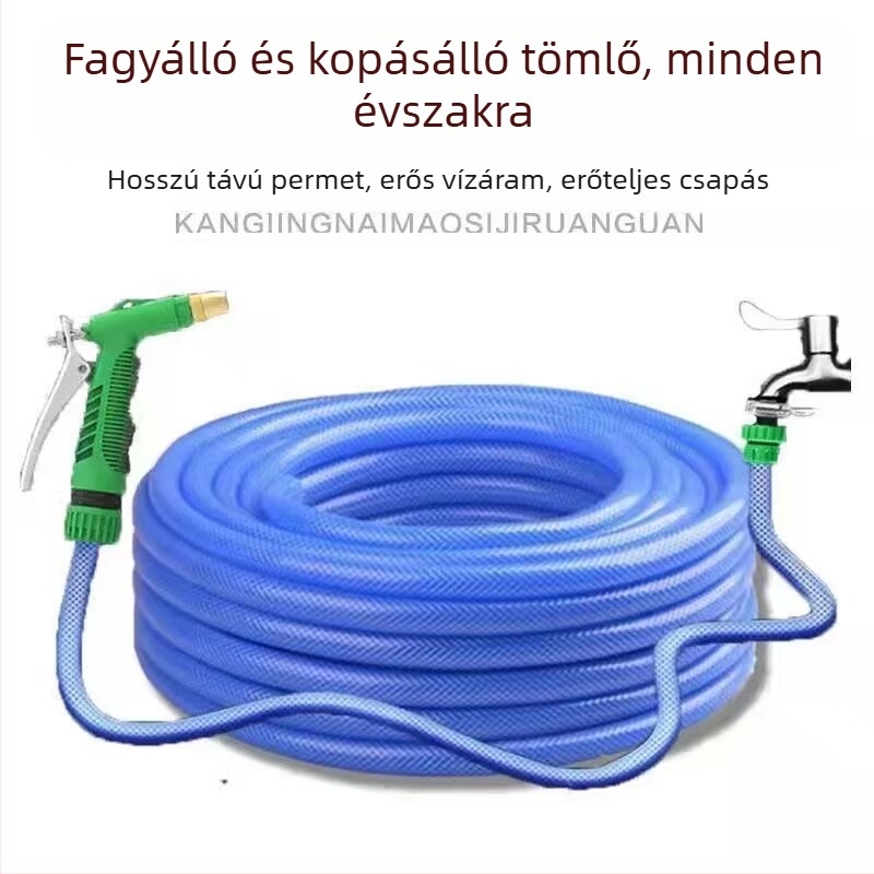 Magasnyomású vízpisztoly autómosáshoz és kerthez – test műanyagból, ötvözetes fúvóka, 6–9 m sugár, víz bemeneti hőmérséklet 40°C-ig