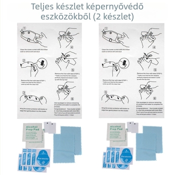 CRF1100L 2020-2021 Műszerfal védőfilm, karcálló