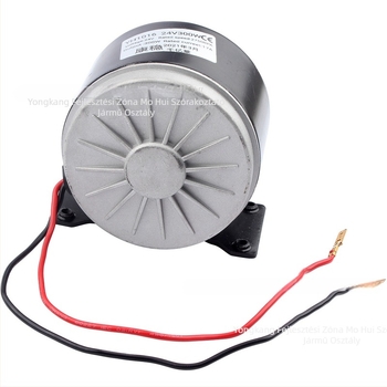 Mini motorkerékpárhoz / összecsukható robogóhoz kerék motor – 24V, 300W, kefés szinkron motor