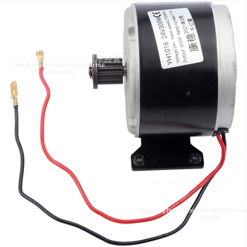 Mini motorkerékpárhoz / összecsukható robogóhoz kerék motor – 24V, 300W, kefés szinkron motor