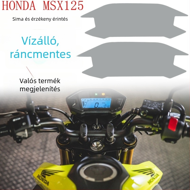 Műszerfalvédő fólia Honda CRF250/R (2017–2021), CRF250RALLY és MSX125/GROM